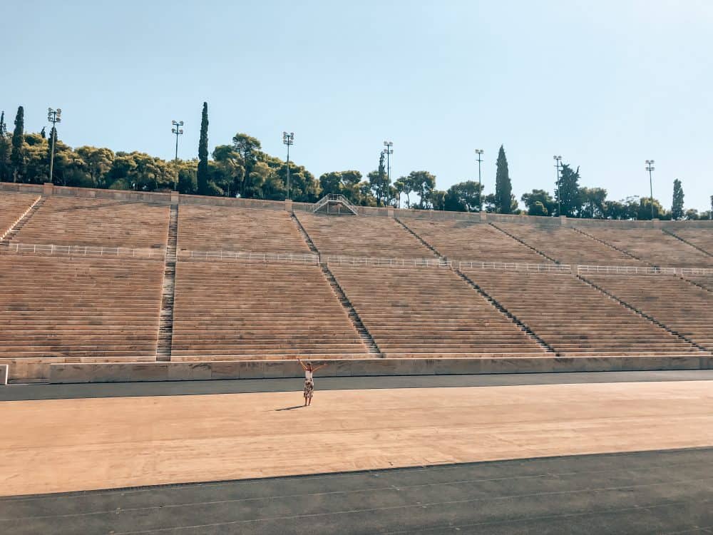 Panathenaic stadium in athens