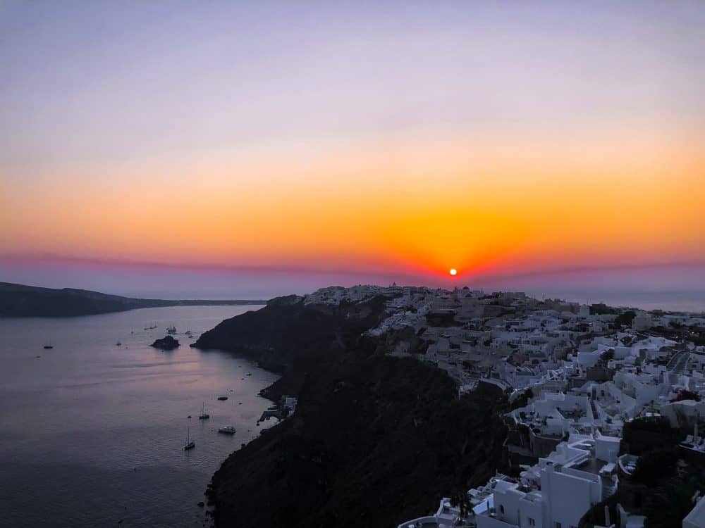 island hopping Santorini