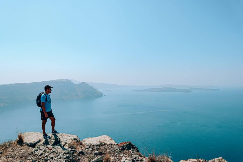 Hiking Oia to Thira