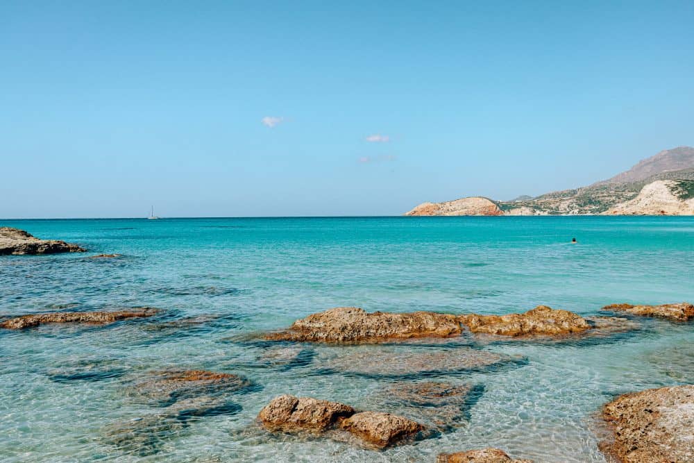 best beaches in Milos