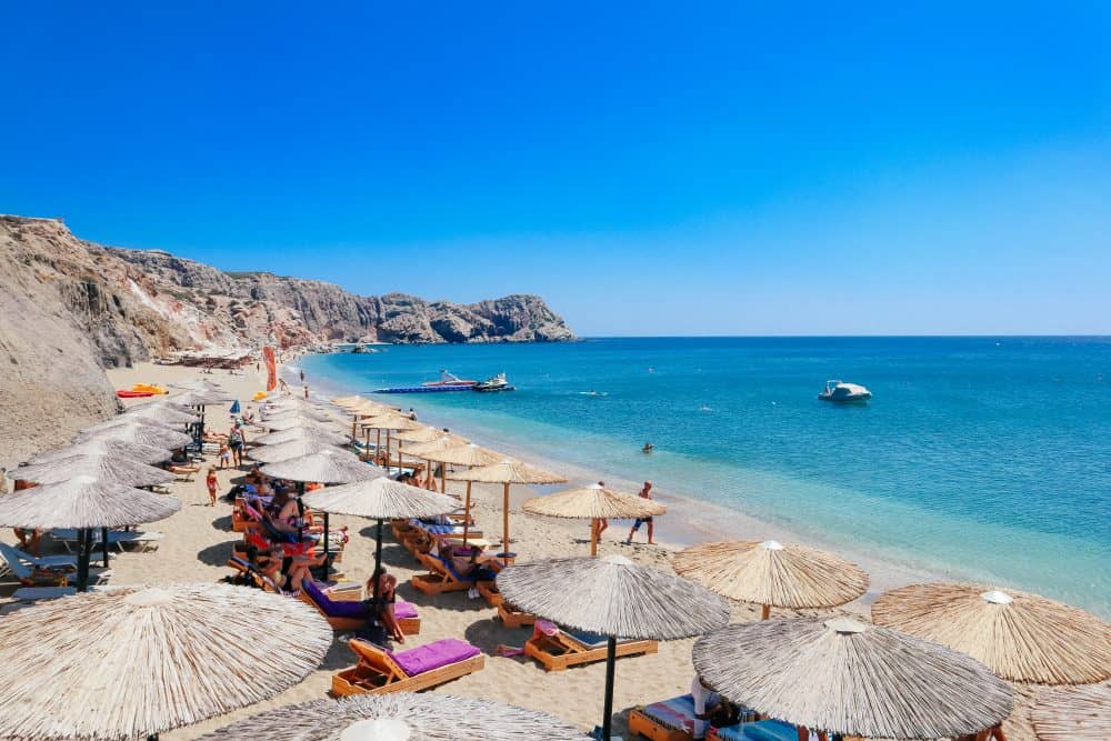 which beaches in Milos to visit