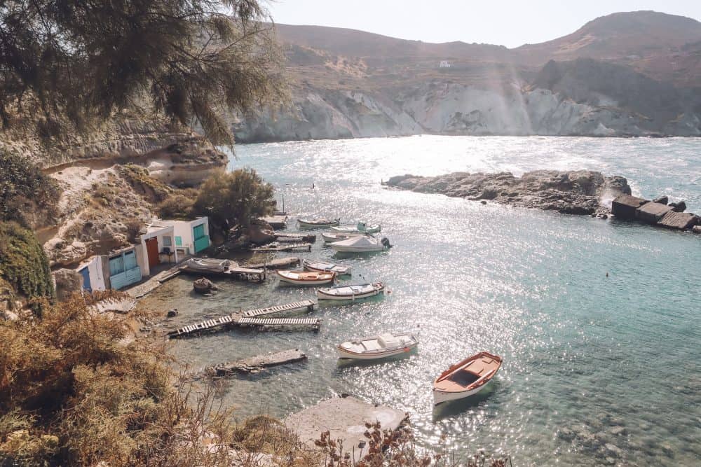 villages in Milos