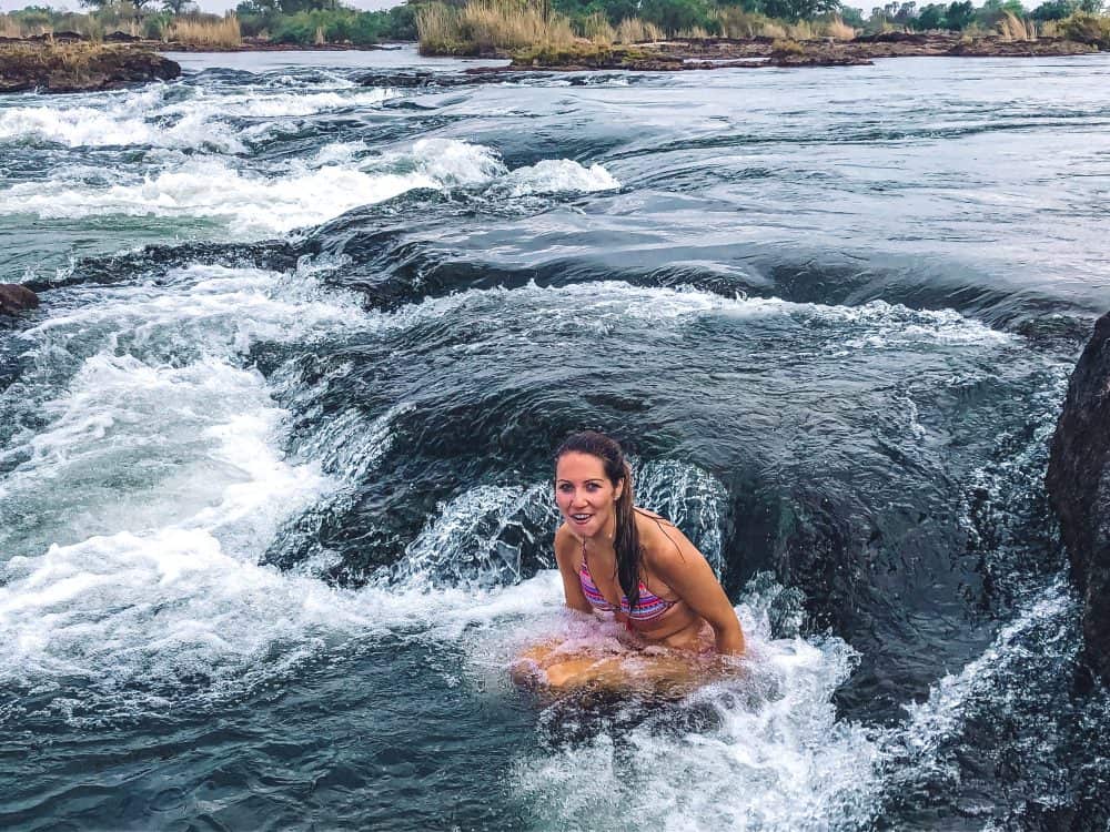 Devil's Pool at Victoria Falls, Zambia