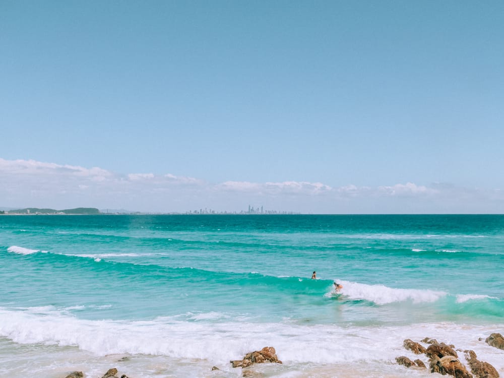 Noosa Main Beach on the East Coast Australia