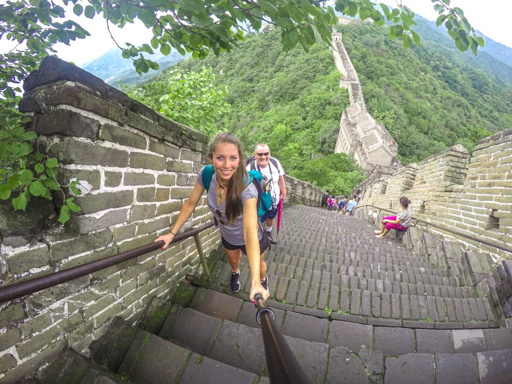 Great Wall of China near Beijing