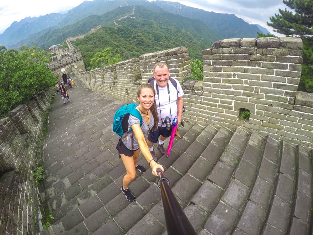 Great Wall of China near Beijing