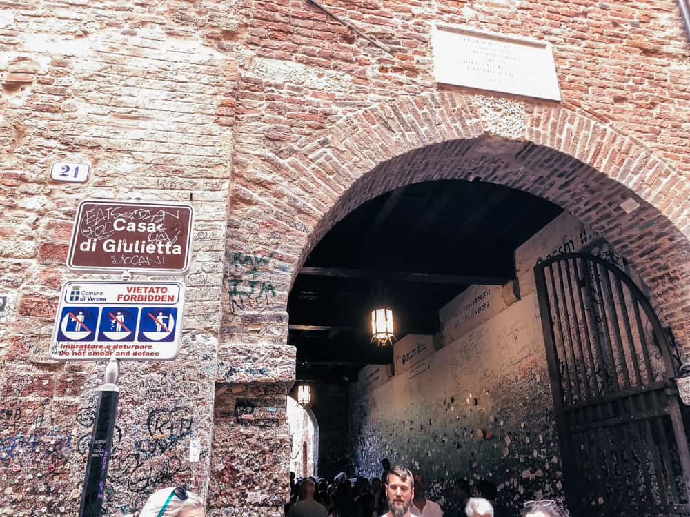 Casa di Giulietta in Verona