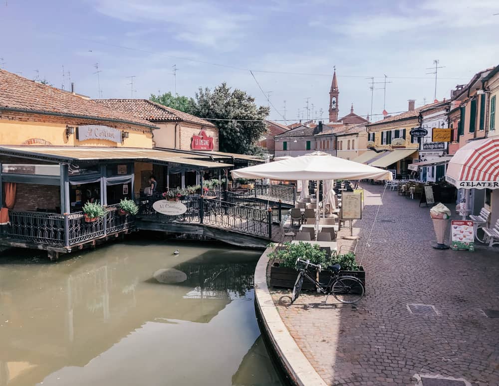 The canals of Comacchio
