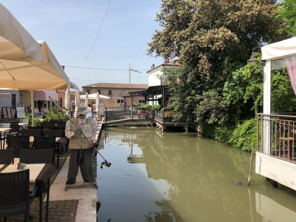The canals of Comacchio