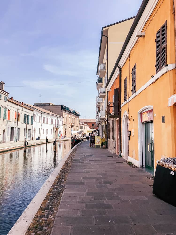The canals of Comacchio