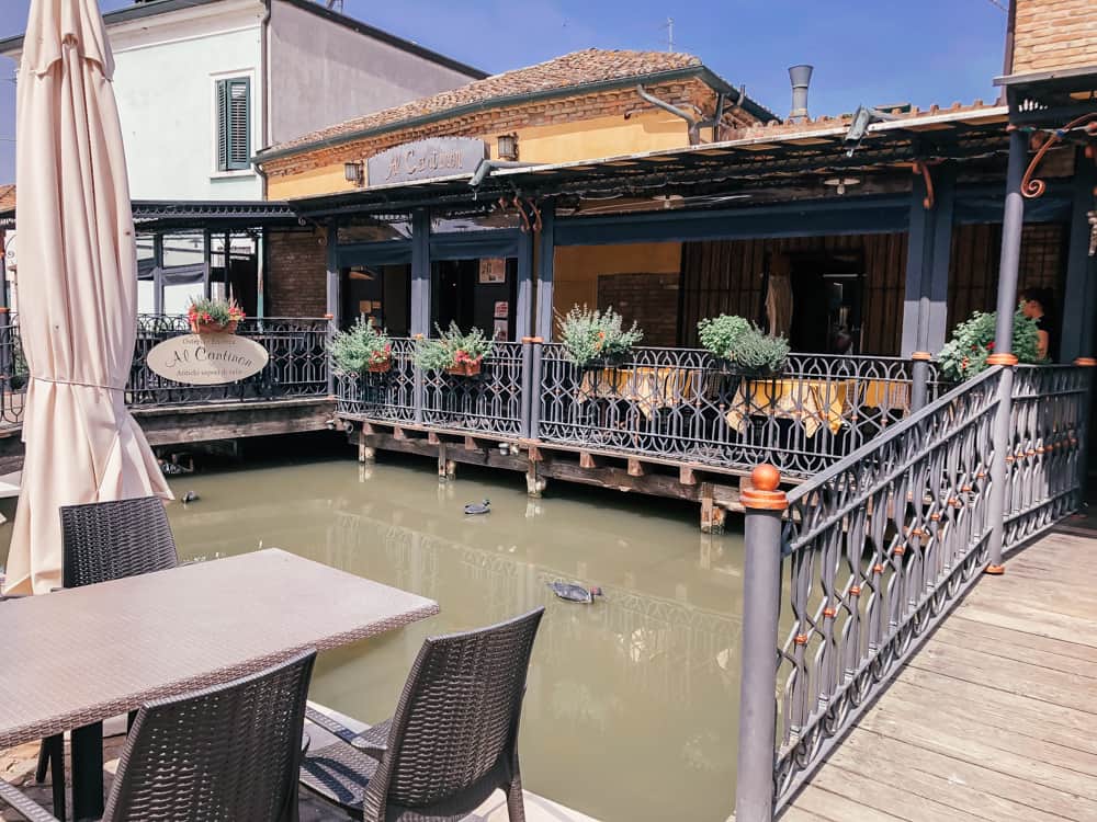 The canals of Comacchio