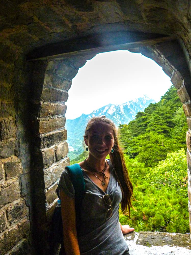 Great Wall of China near Beijing