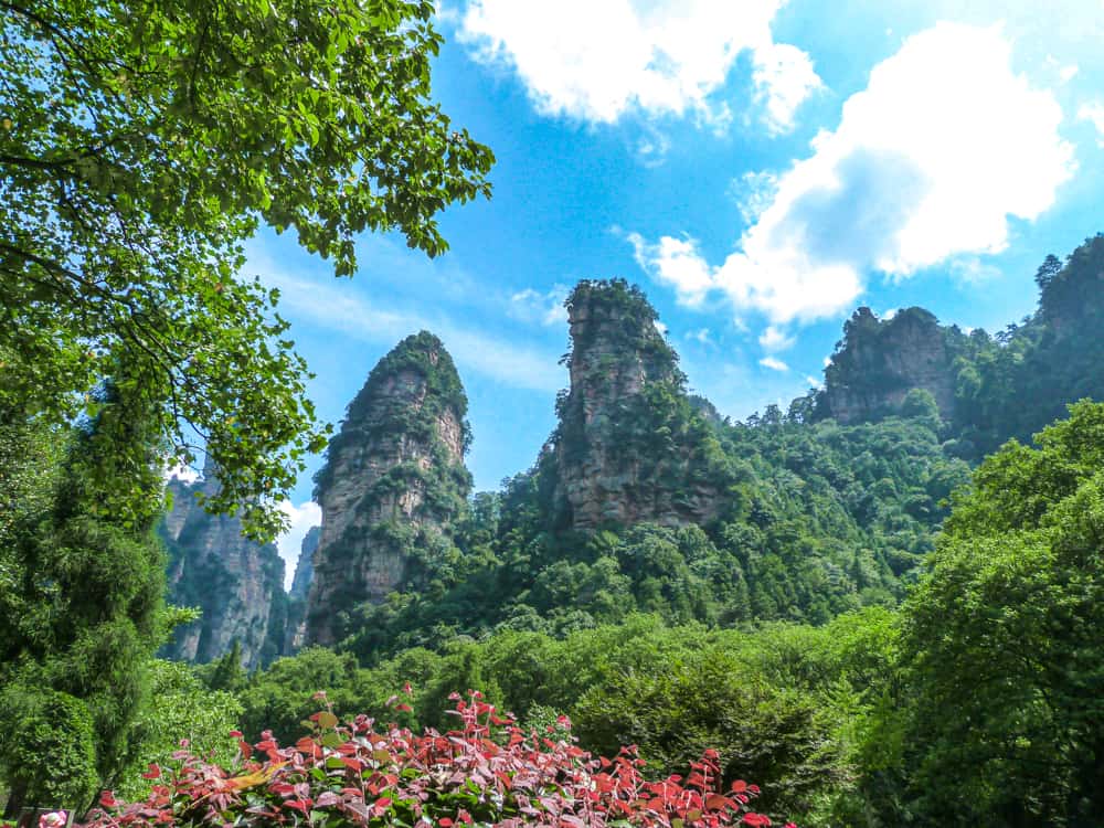 Zhangjiajie National Park in China