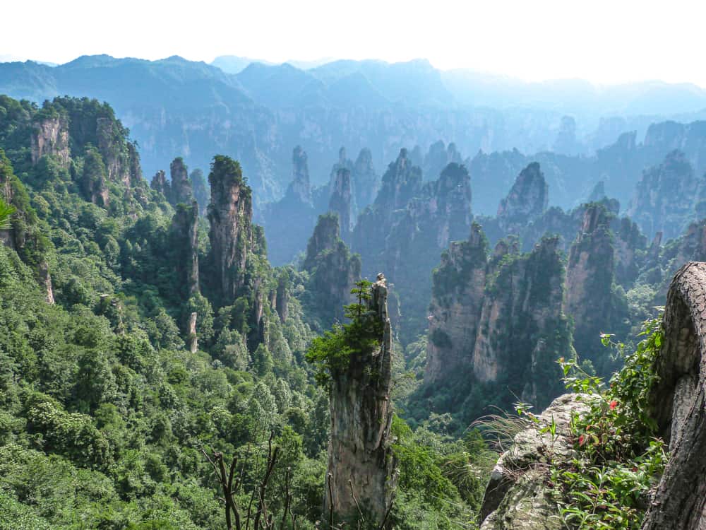 Zhangjiajie National Park in China