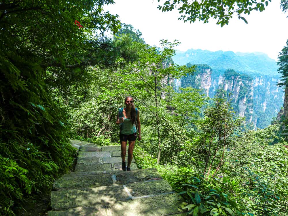 Zhangjiajie National Park in China