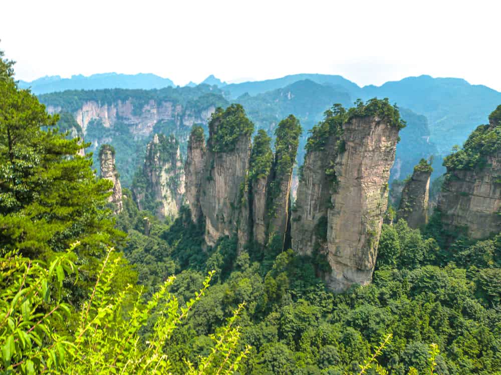 Zhangjiajie National Park in China