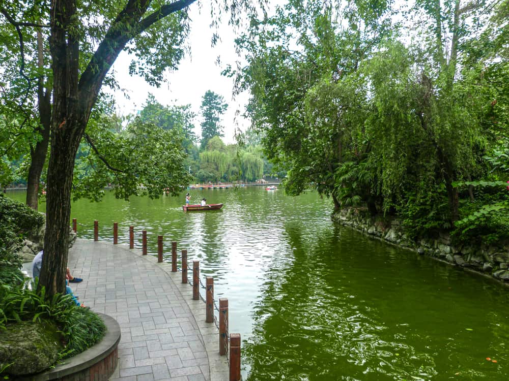 Exploring the peaceful parks in Chengdu, China