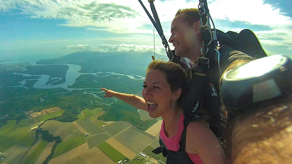 Skydiving in Australia