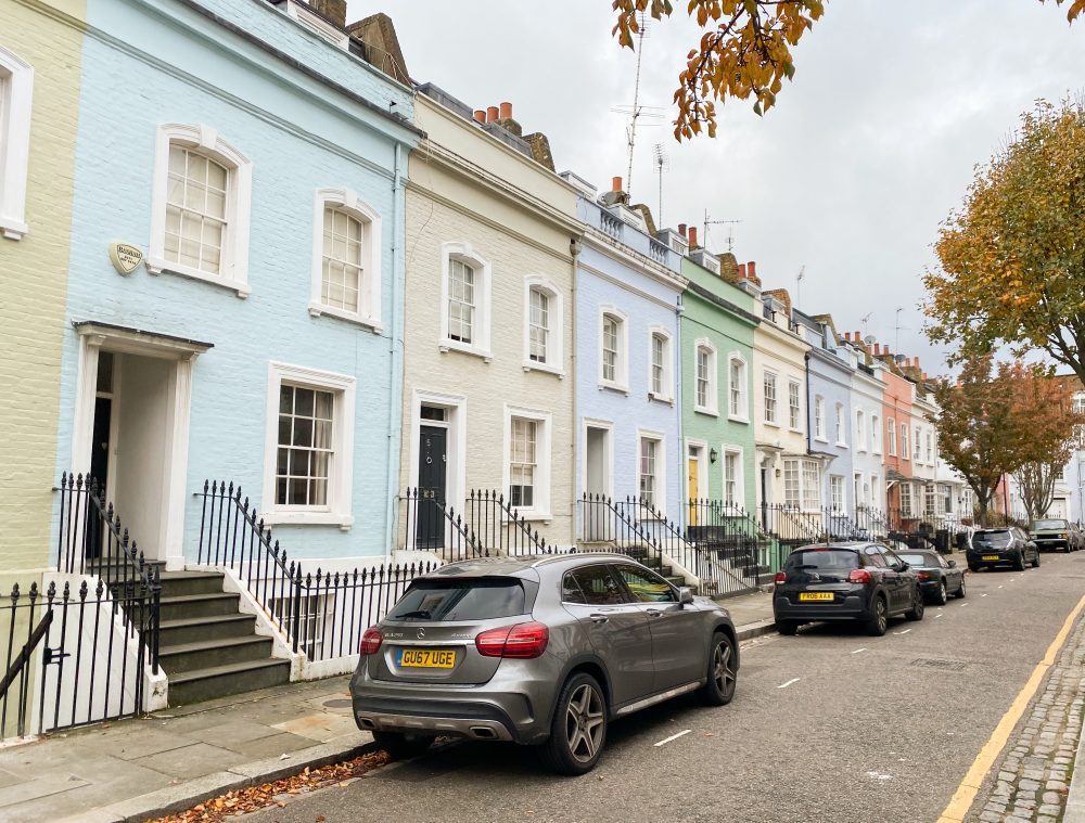 The colourful streets of Chelsea