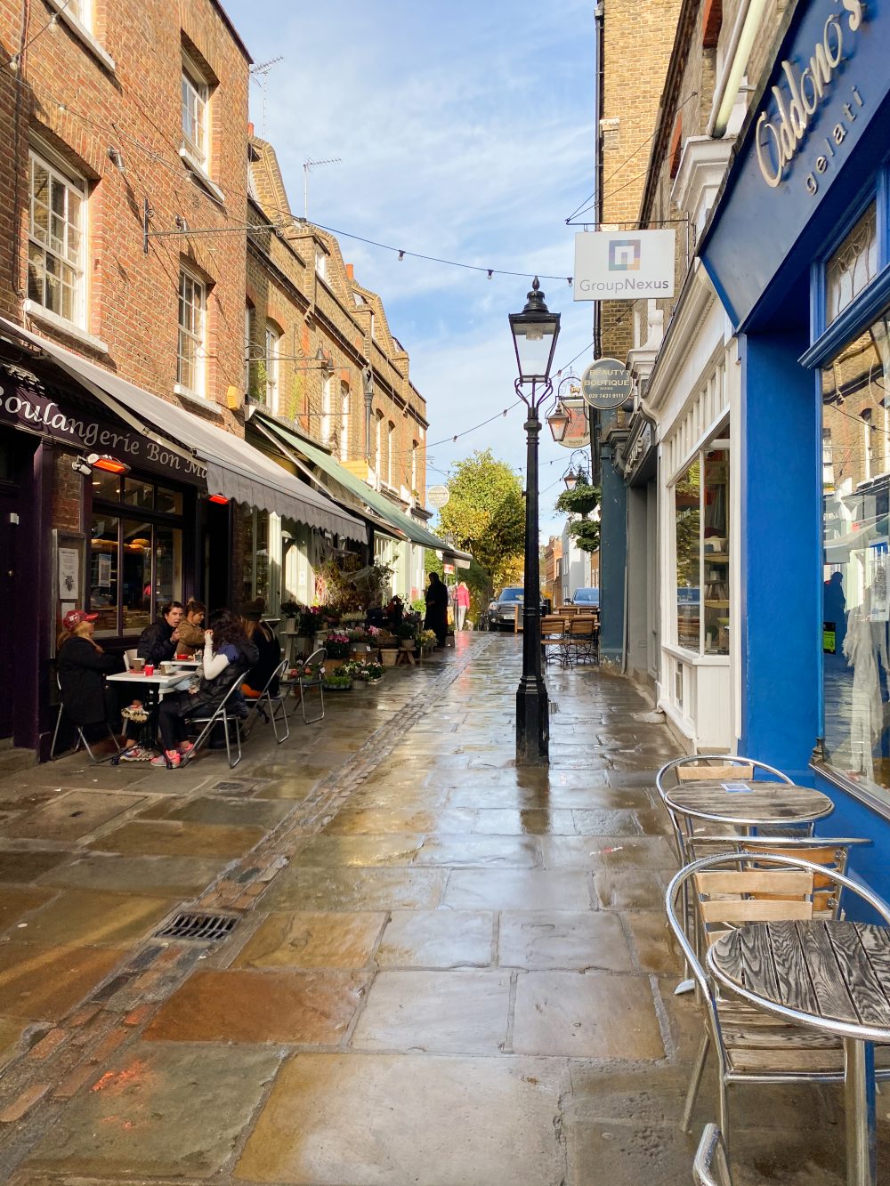 The quaint laneways of Hampstead Village