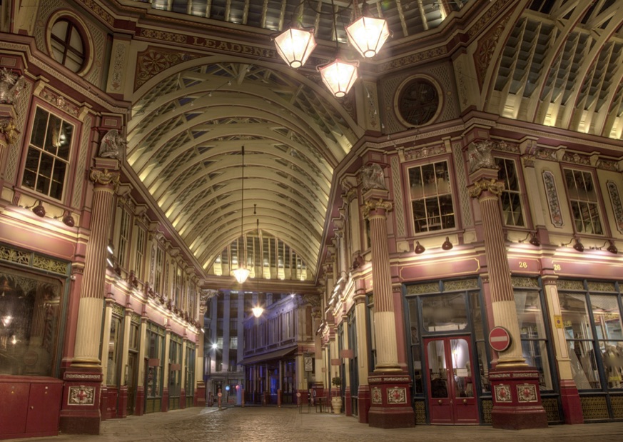 Leadenhall Market in the City of London