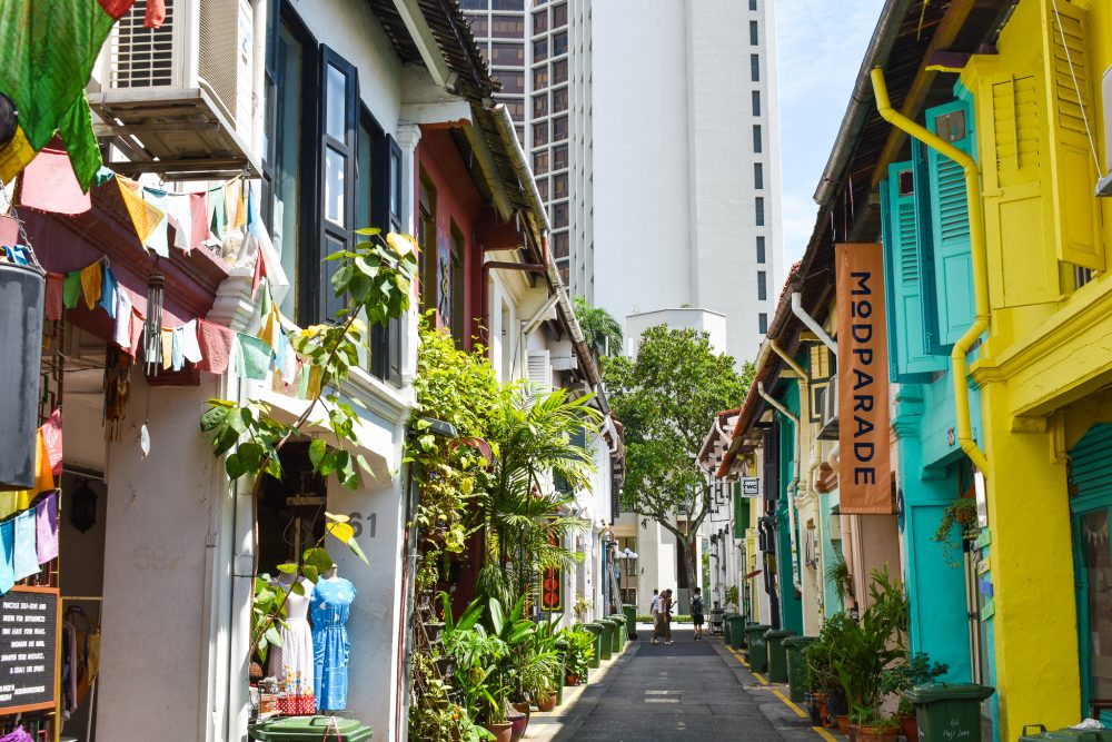 Haji Lane, one of the must-visit ethnic neighbourhoods in Singapore