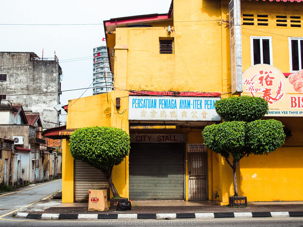 Colourful streets of Ipoh, Malaysia