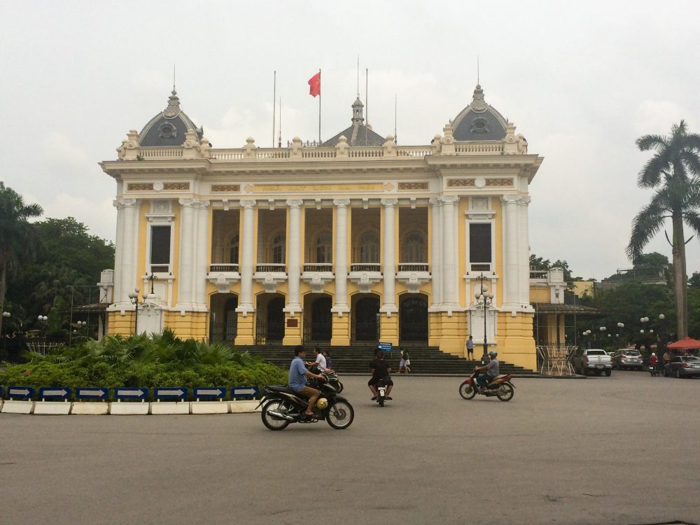 French colonial architecture in Hanoi