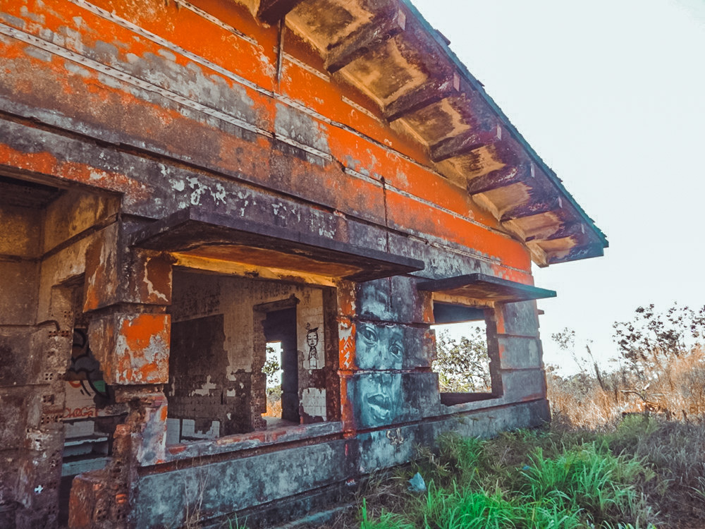 King Sihanouk's Abandoned Summer House at Bokor Mountain