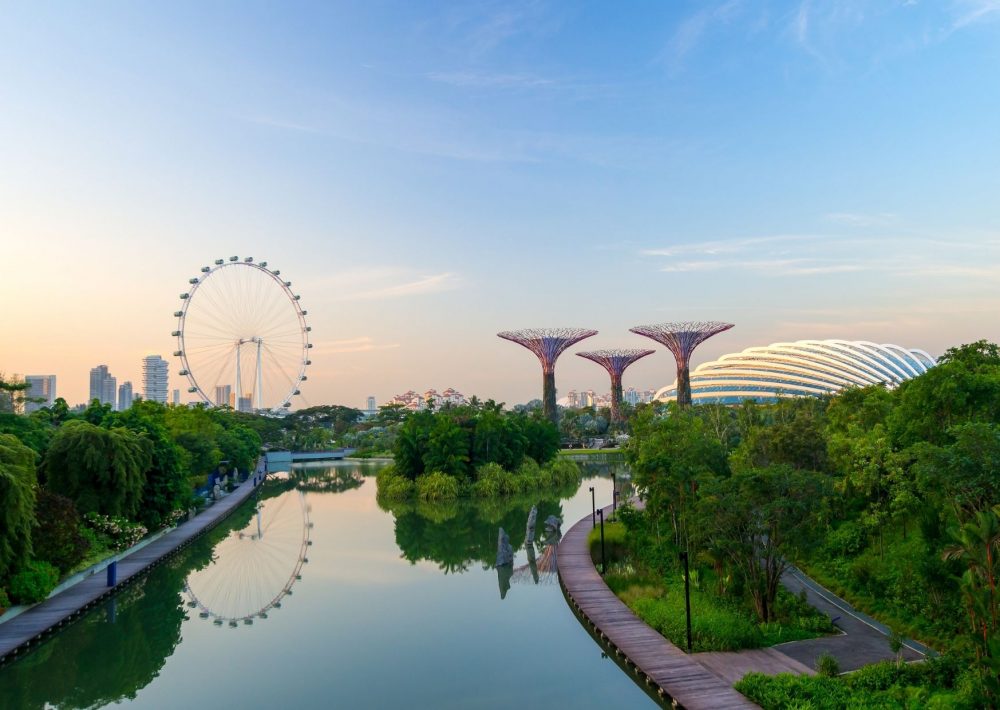 Beautiful view of Singapore
