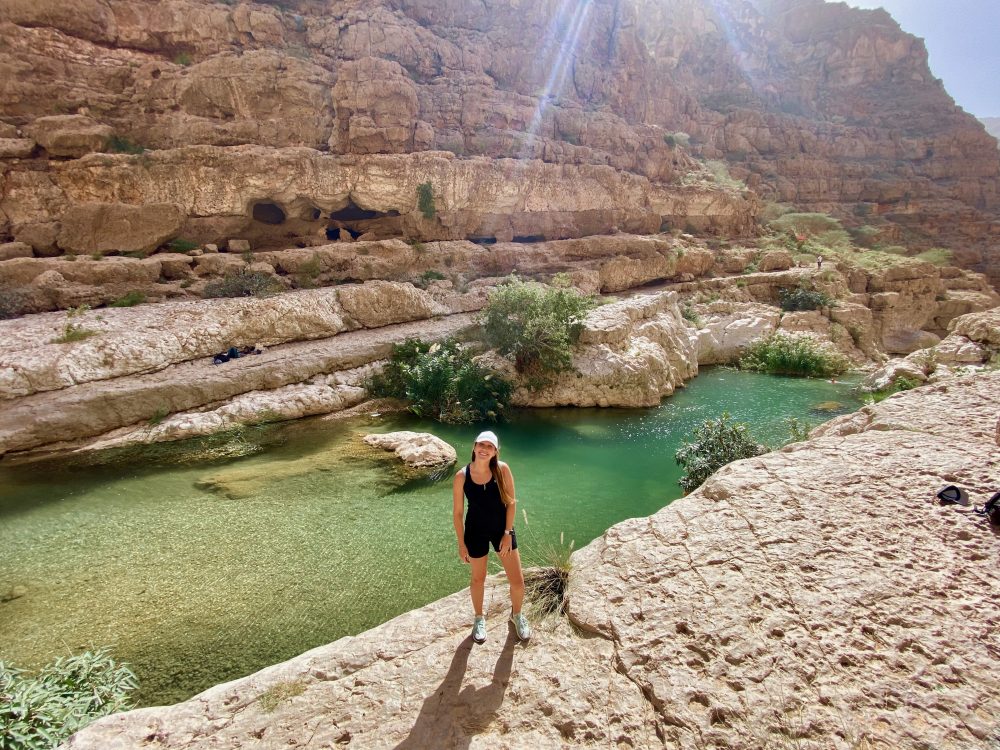 Exploring Wadi Shab