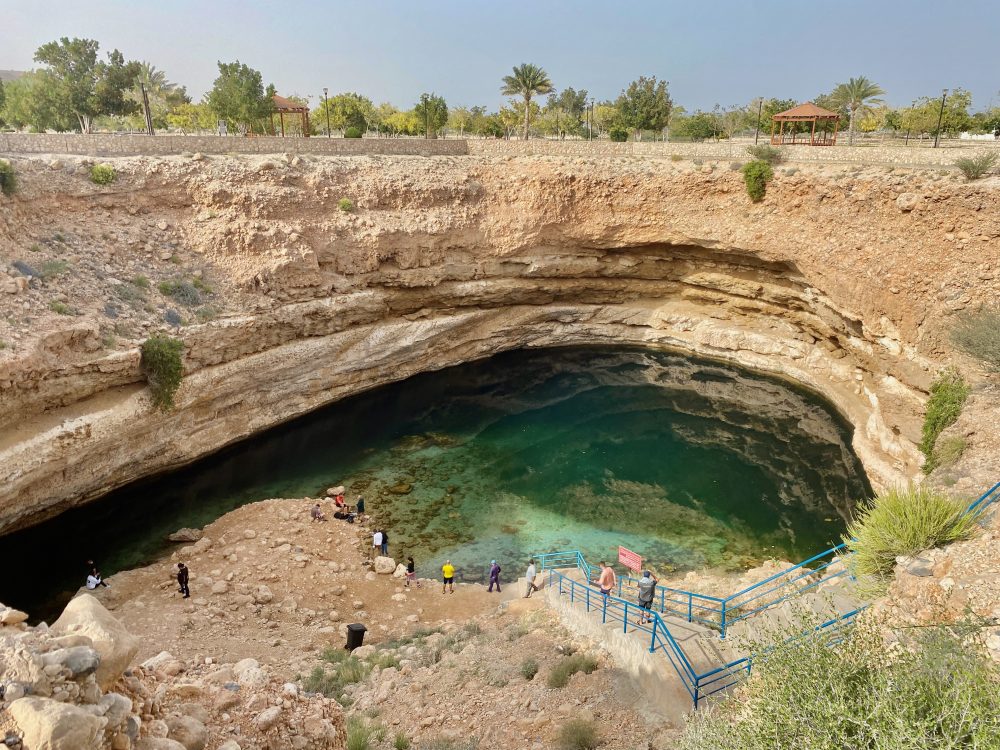 Bimmah Sinkhole, near Muscat, Oman