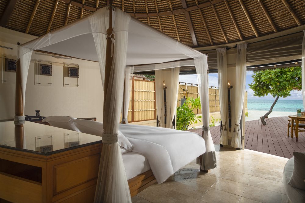 A Beachfront Pool Villa Suite at Banyan Tree Vabbinfaru
