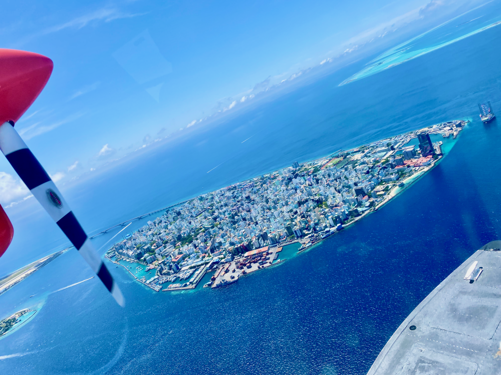 Malé, the capital of the Maldives