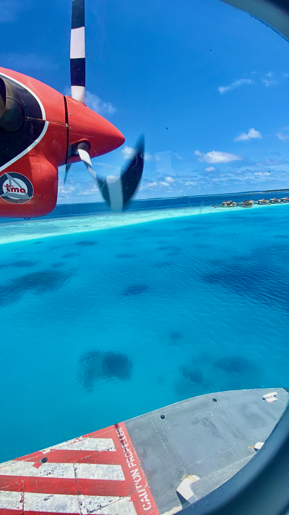 Insane views from the seaplane window