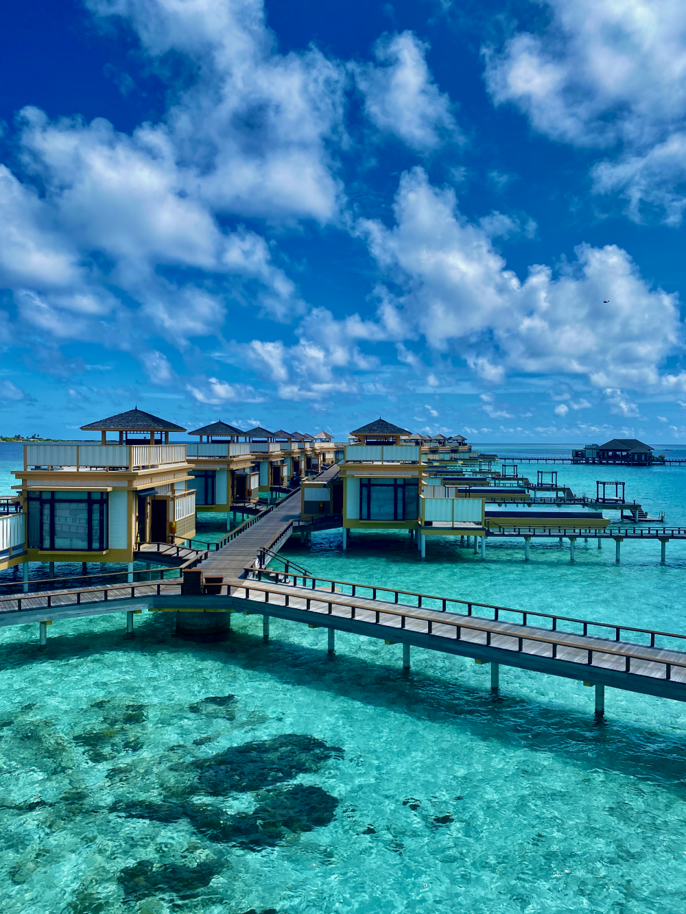 The stunning InOcean Villas at Angsana Velavaru