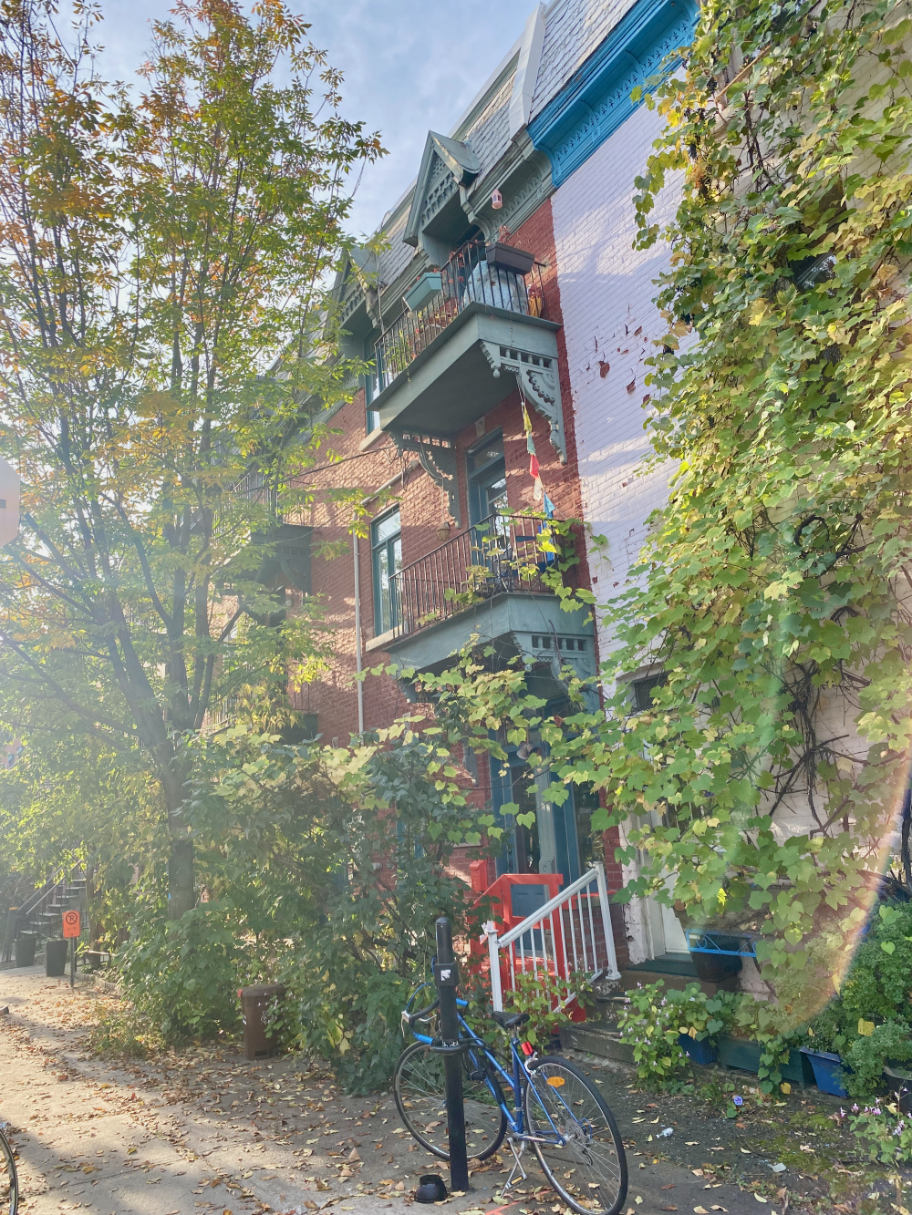 Charming streets of Montréal