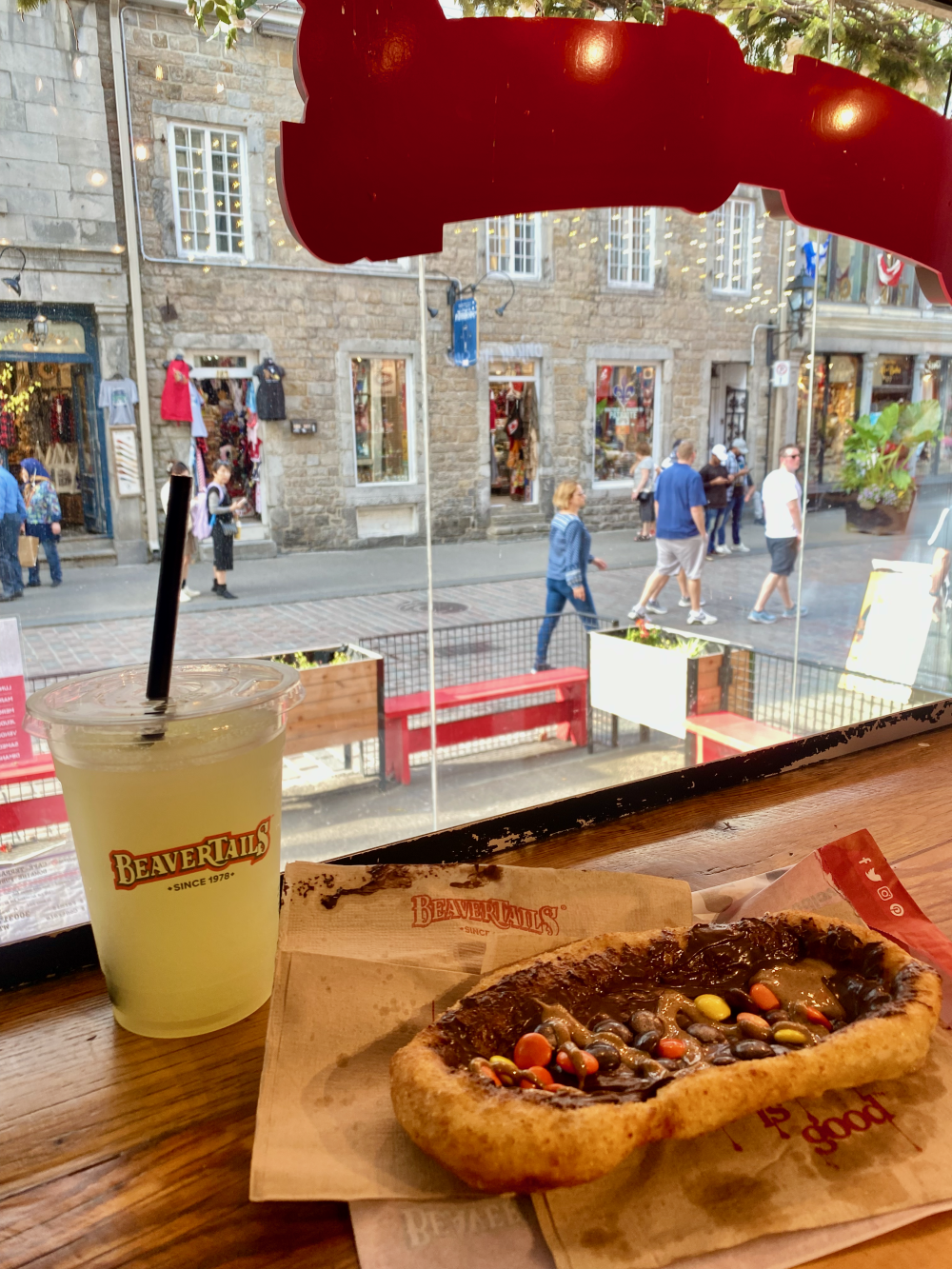 Beavertails in Old Montréal