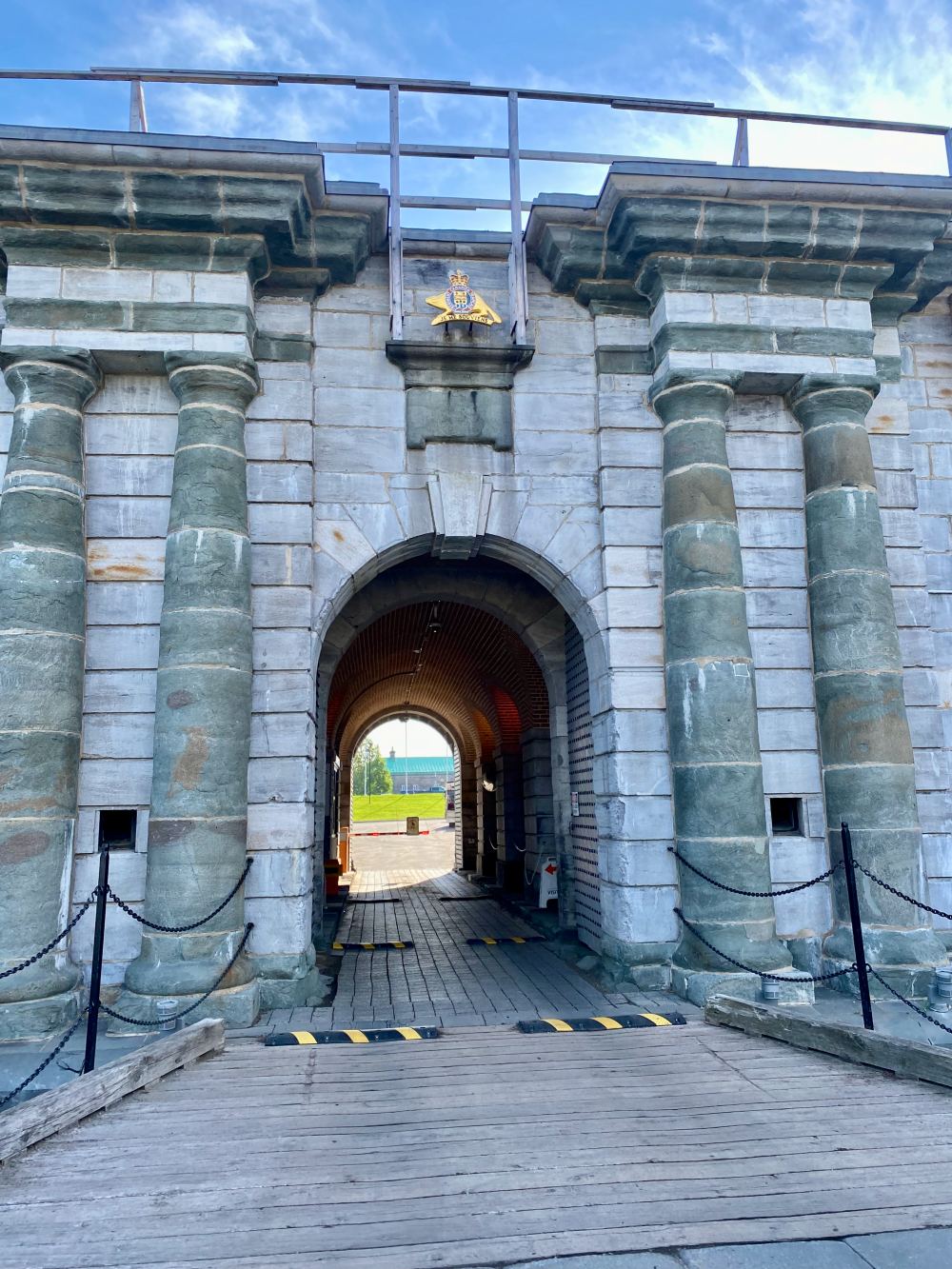 Entrance to La Citadelle in Québec City