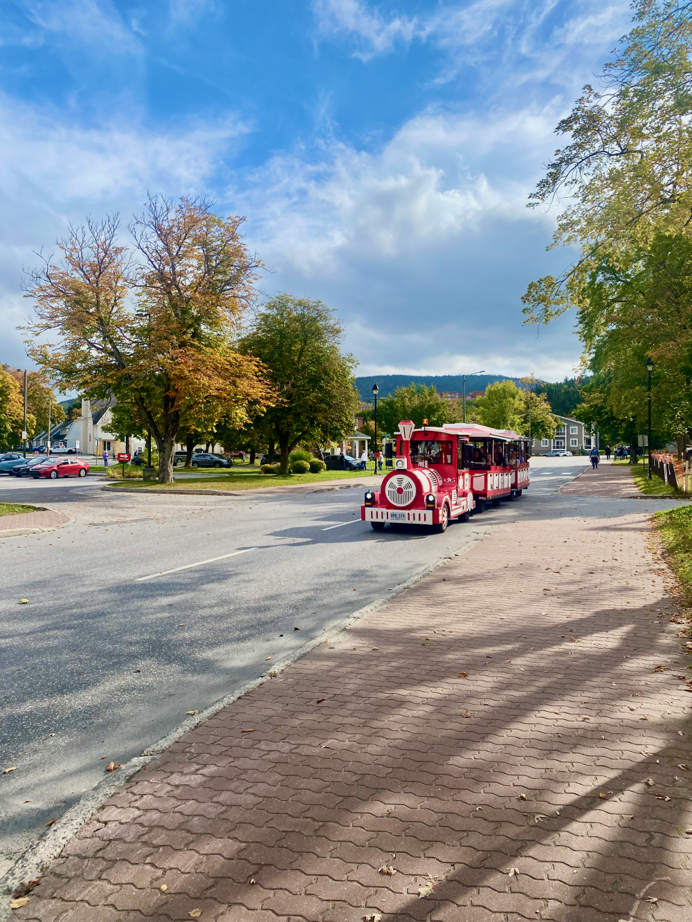The Corner Brook toy train in Newfoundland