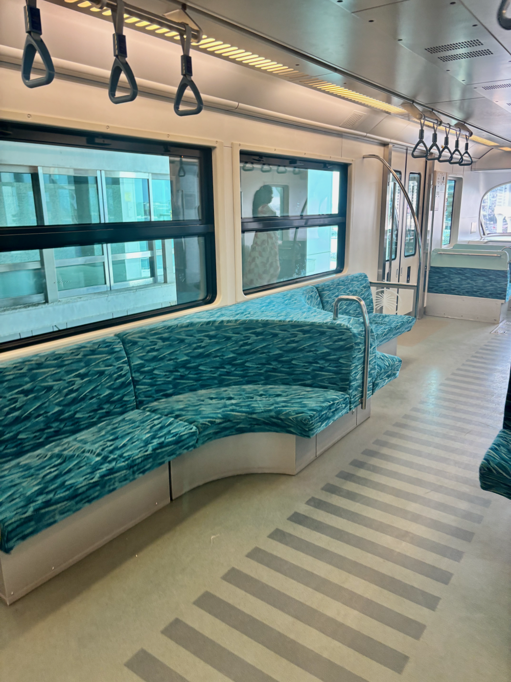 Inside the Palm Monorail