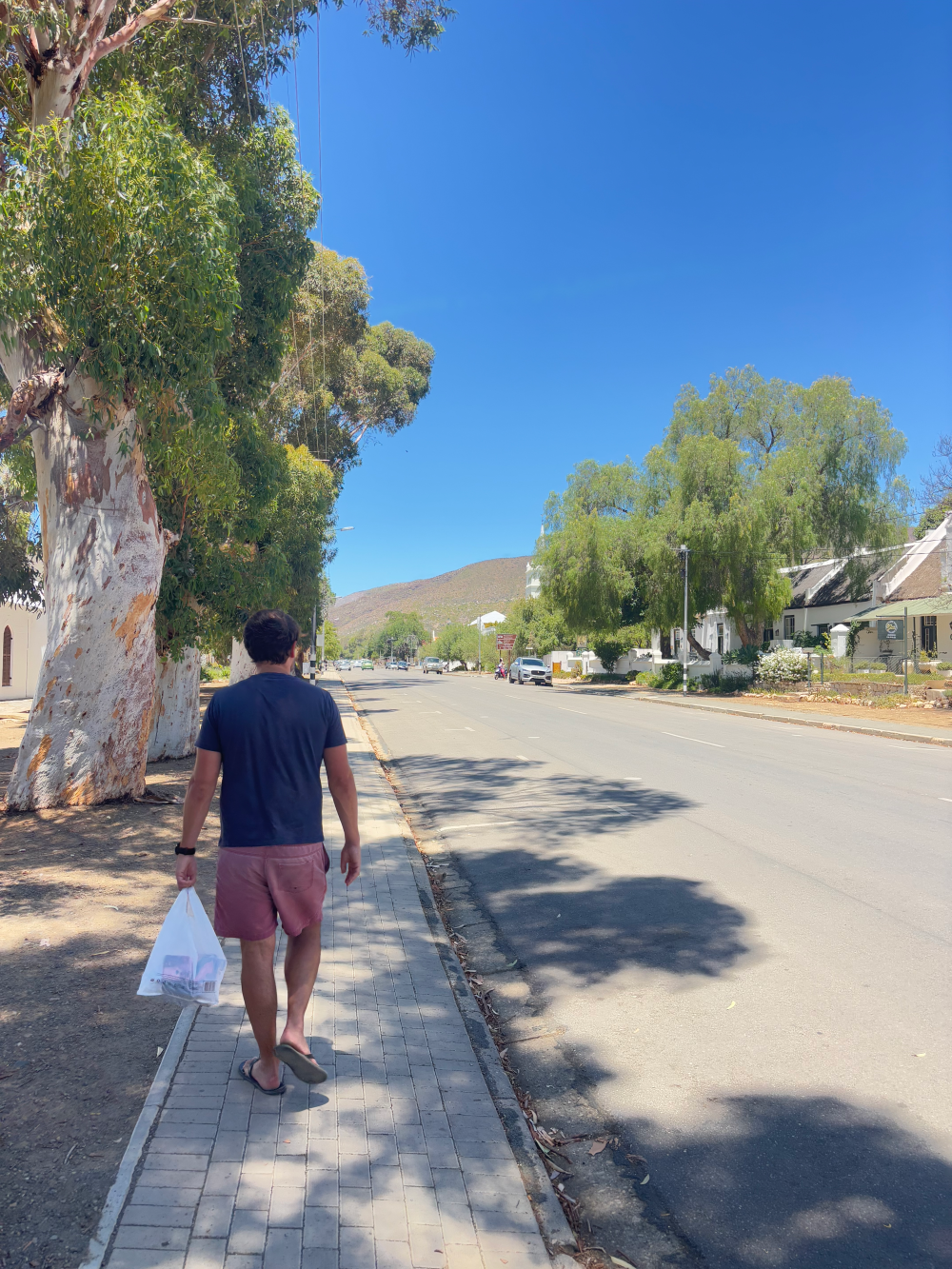 Wandering down Church Street in Prince Albert