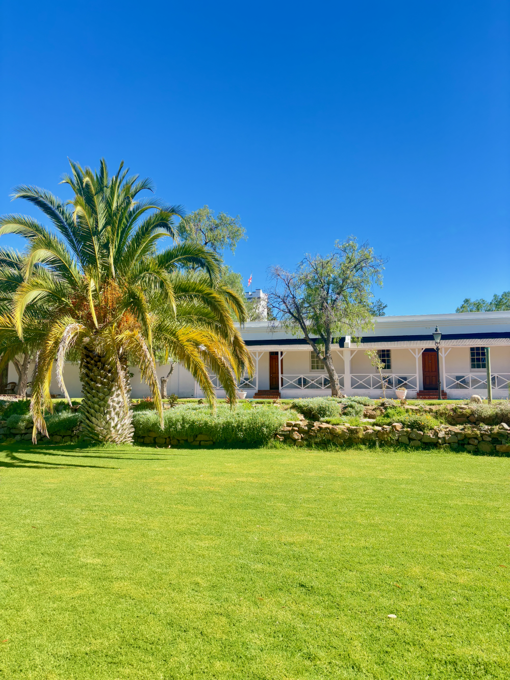 The garden rooms of The Lord Milner Hotel