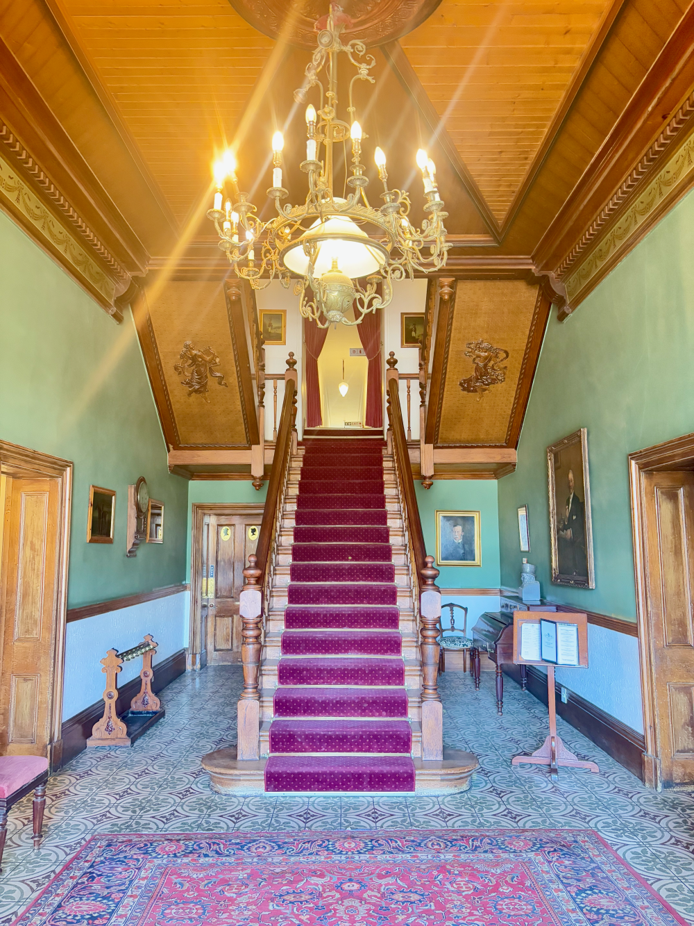 The entrance area of The Lord Milner Hotel