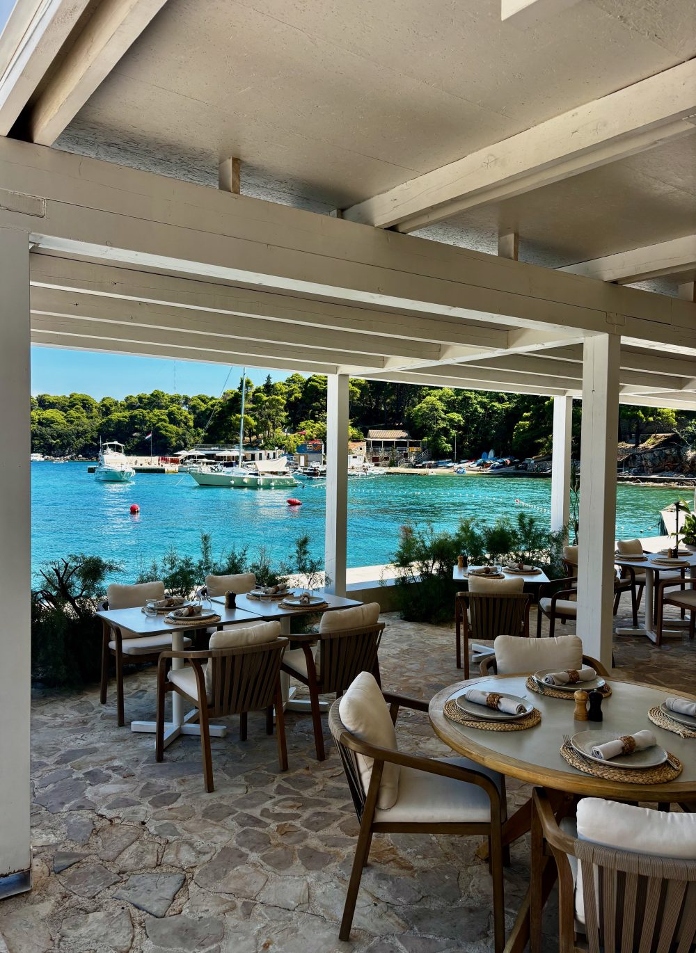 Best restaurant on Kolocep Island, near Dubronvik