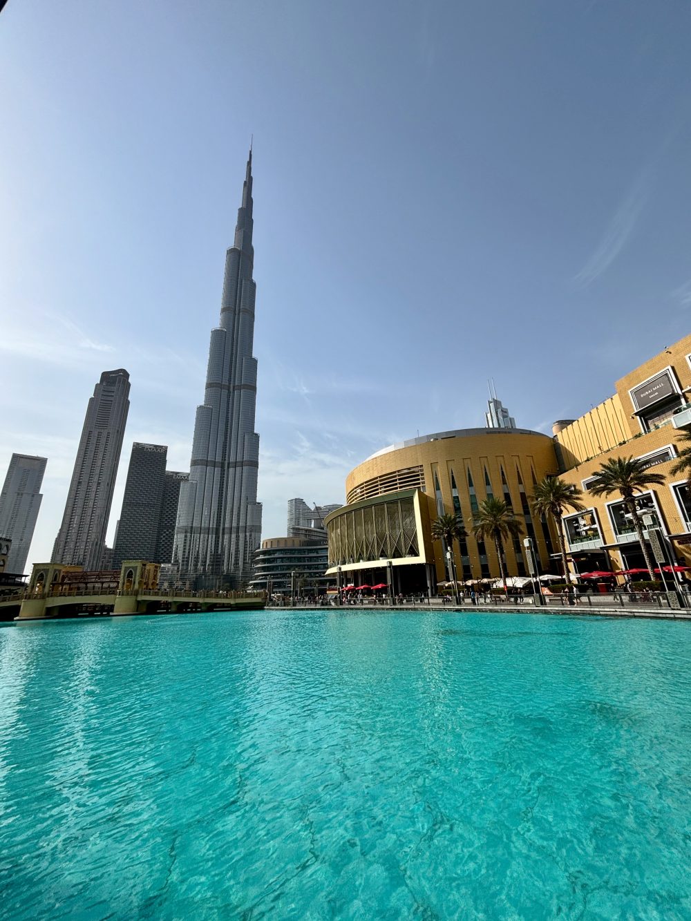 The iconic Burj Khalifa in Dubai