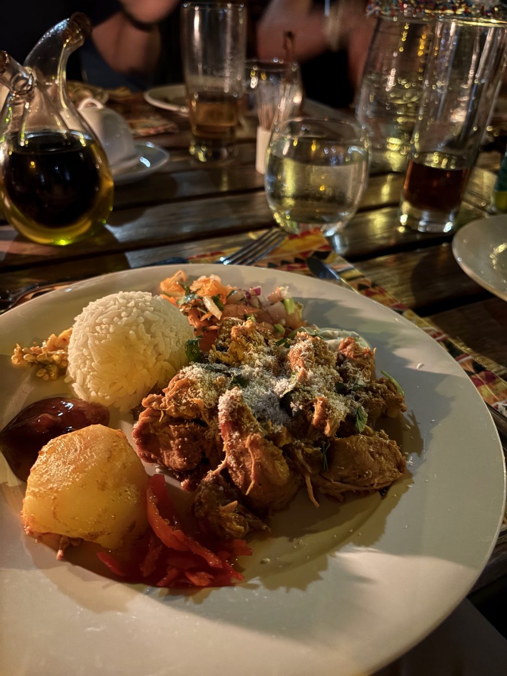 Food at Needles Lodge in Marloth Park