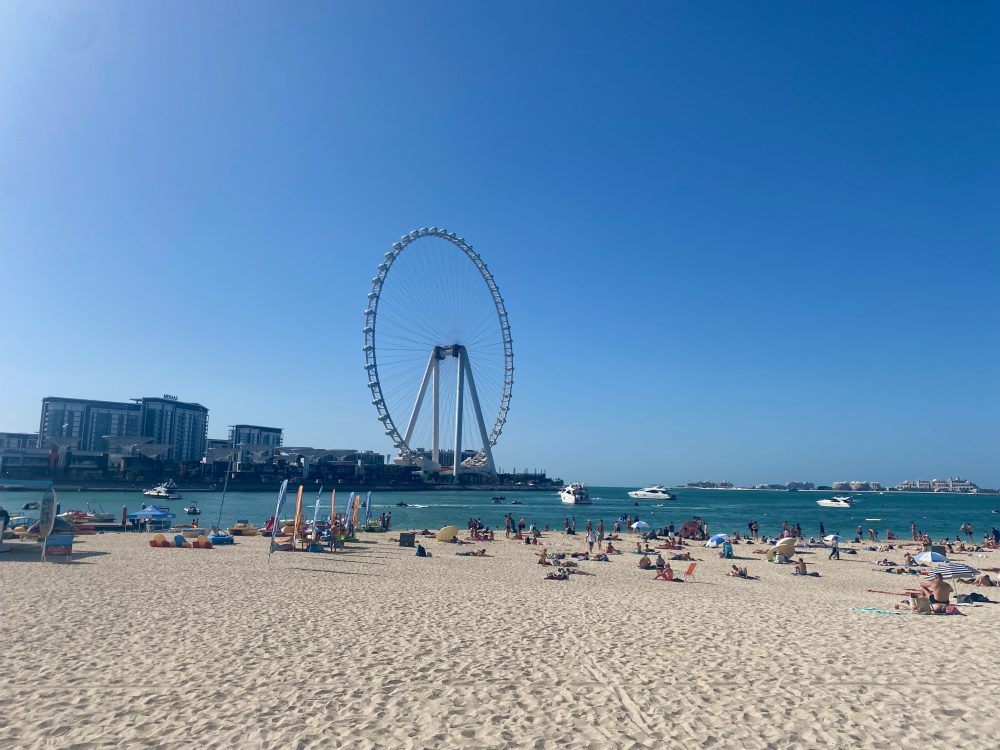 Bluewaters Island from JBR Beach
