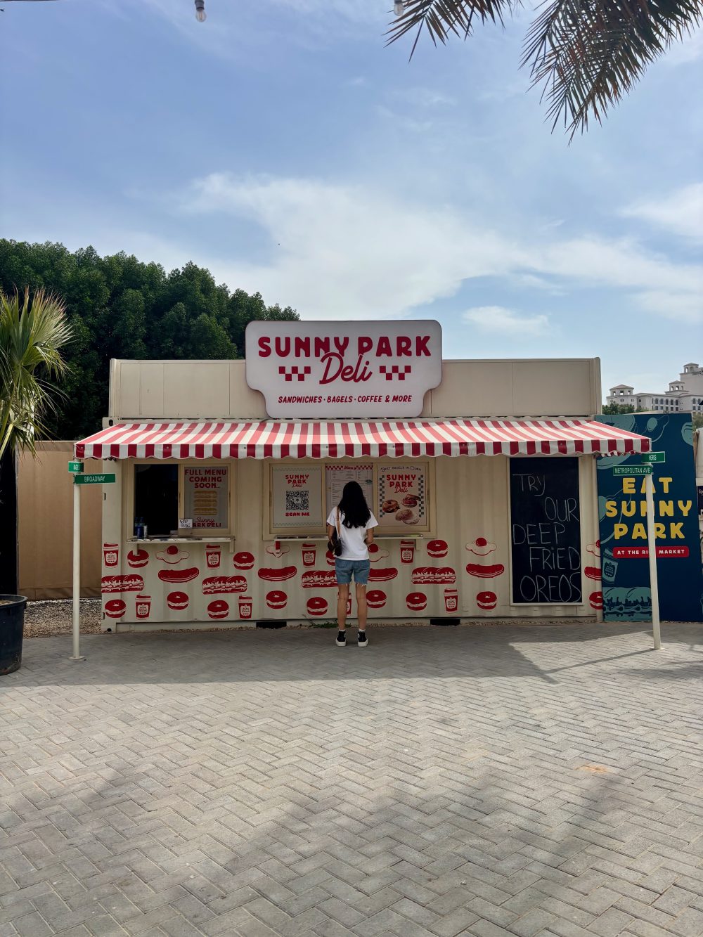 One of the food stands at Ripe Farmer's Market