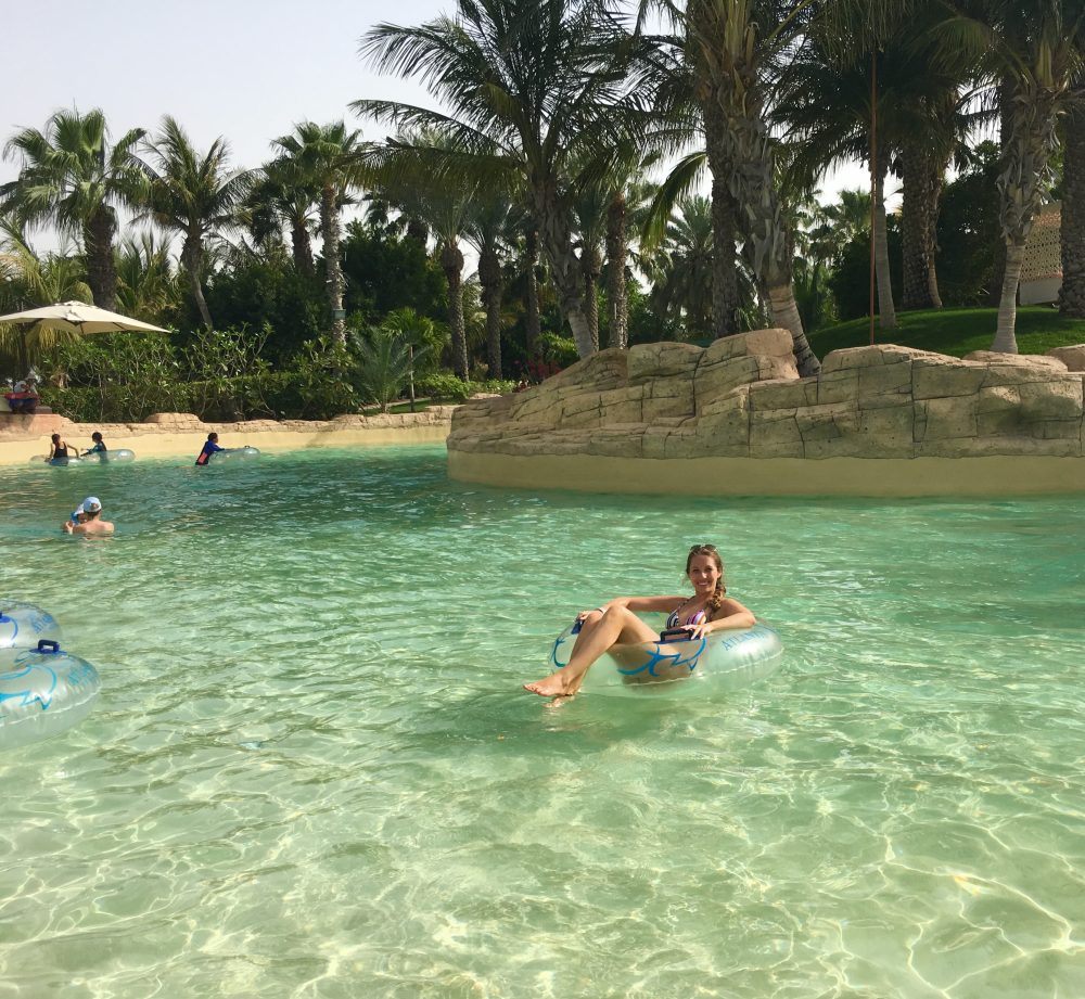 Spending the day at Aquaventure World at Atlantis Dubai